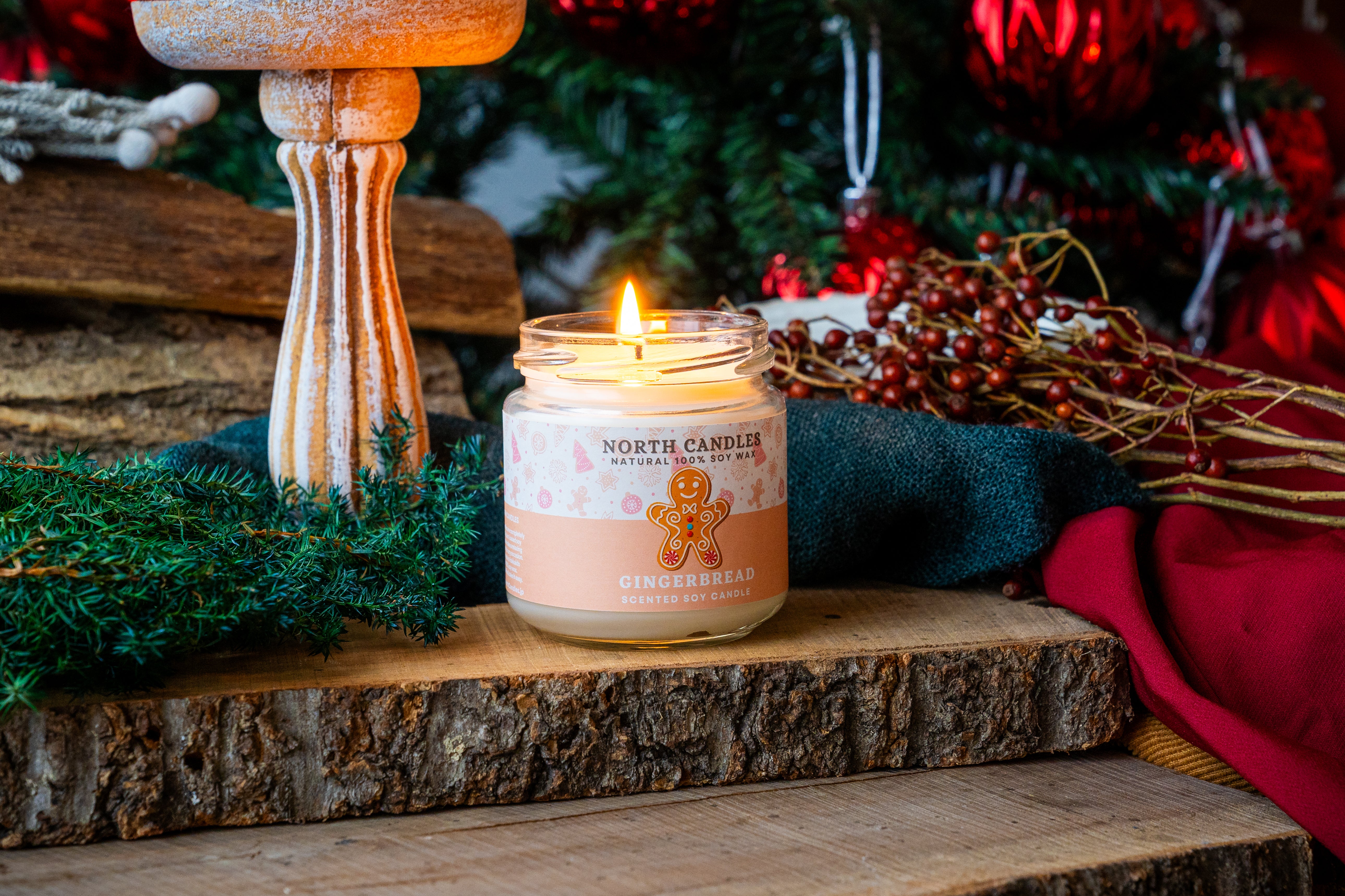 クリスマスツリーアロマソイキャンドル North Candles ノース