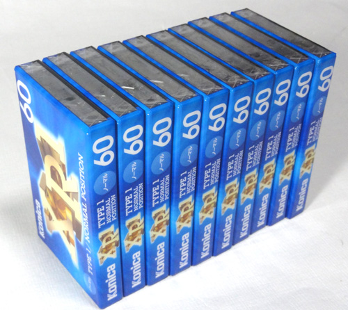 記録媒体 ＞ カセットテープ ＞ Konica XR1 TypeI 60分 カセットテープ