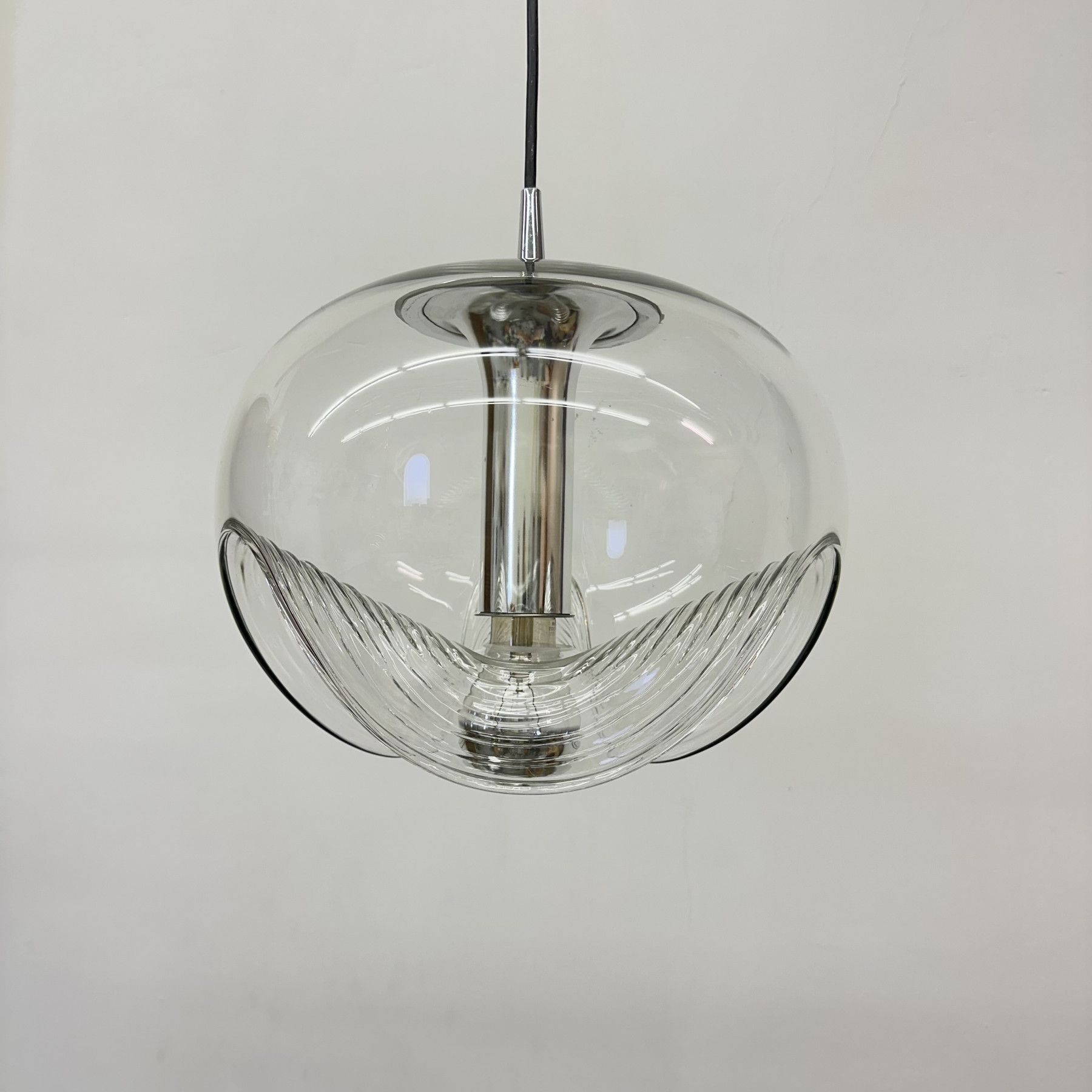 Peil & Putzler 'Futura' hanging lamp ,1970s - nuvintage
