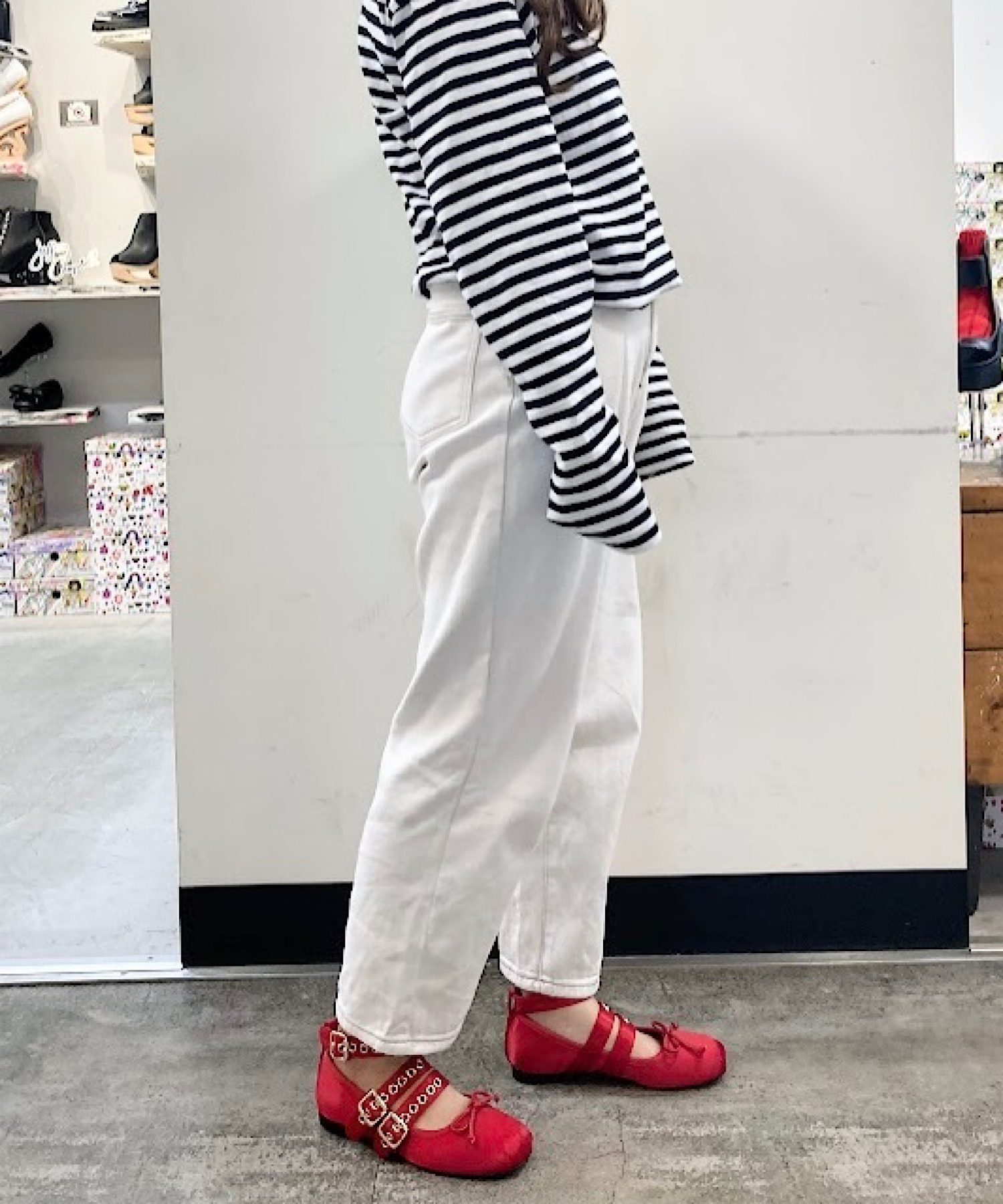 ギンガムチェックバレエシューズ Jeffrey Campbell│Jeffrey Campbell