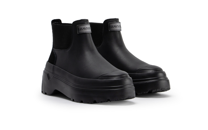 ハンター｜防水性の高い洗練レザーシューズ「エクスプローラーレザー