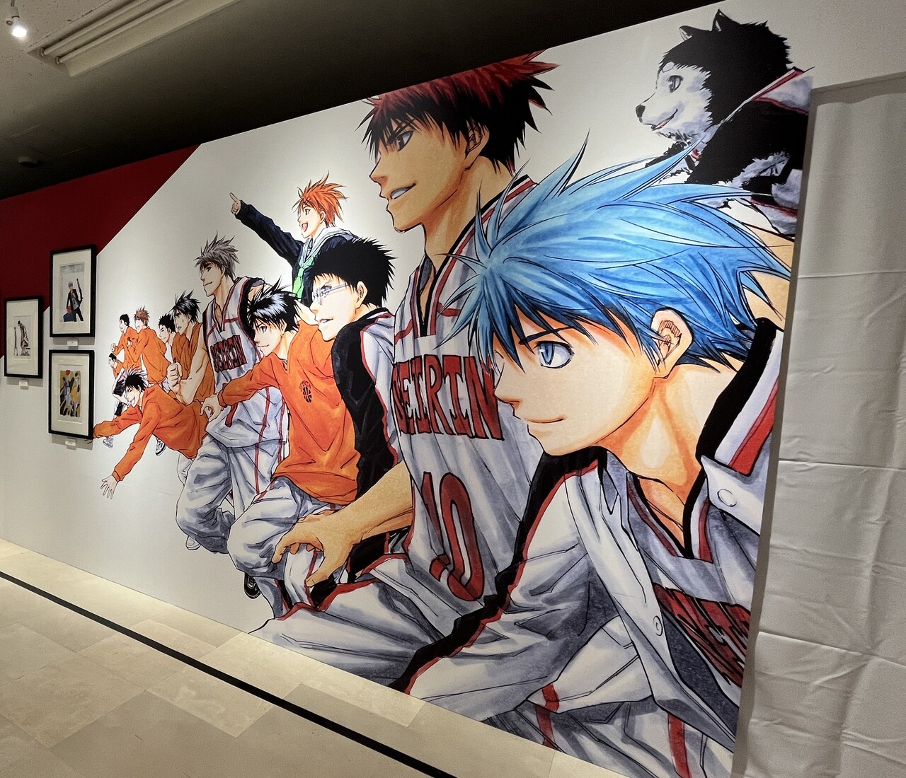 黒子のバスケ 15th ANNIVERSARY EXHIBITION」より。 [画像ギャラリー 8