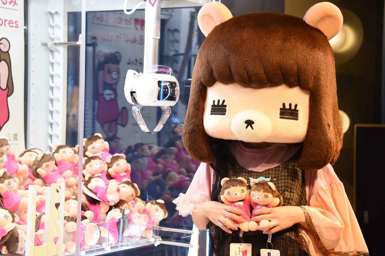 コレサワ「感激しております」れ子ちゃんぬいぐるみのUFOキャッチャー