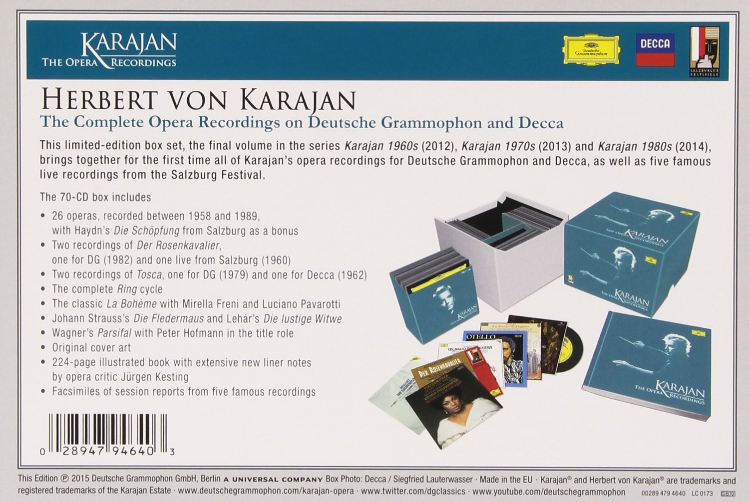 Karajan: The Opera Recordings | Odd Pavarotti Blog