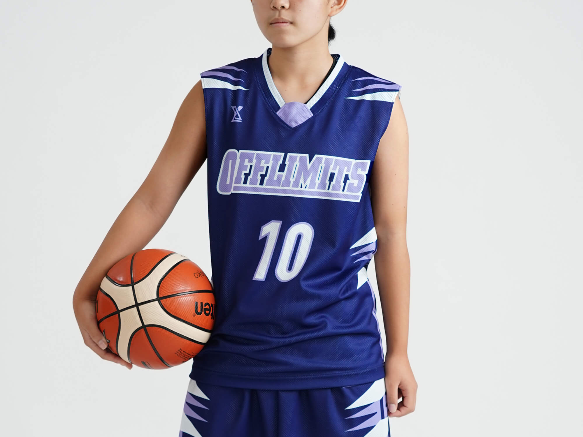 簡単注文で楽しくデザイン！昇華Vネックリバーシブルレディースウェア