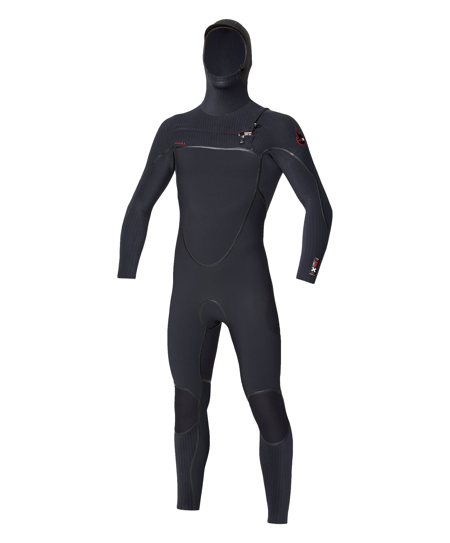 TRAJE DE SURF HYPER FIRE X CIERRE FRONTAL FULL W/ HOOD 5/4MM
