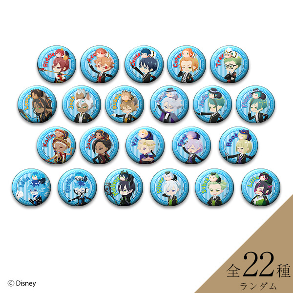 ディズニー ツイステッドワンダーランド』 トレーディング缶バッジ