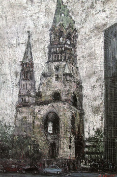 絵画との対峙 ： 中西繁の世界（4） 生涯テーマ「棄てられた街」<2