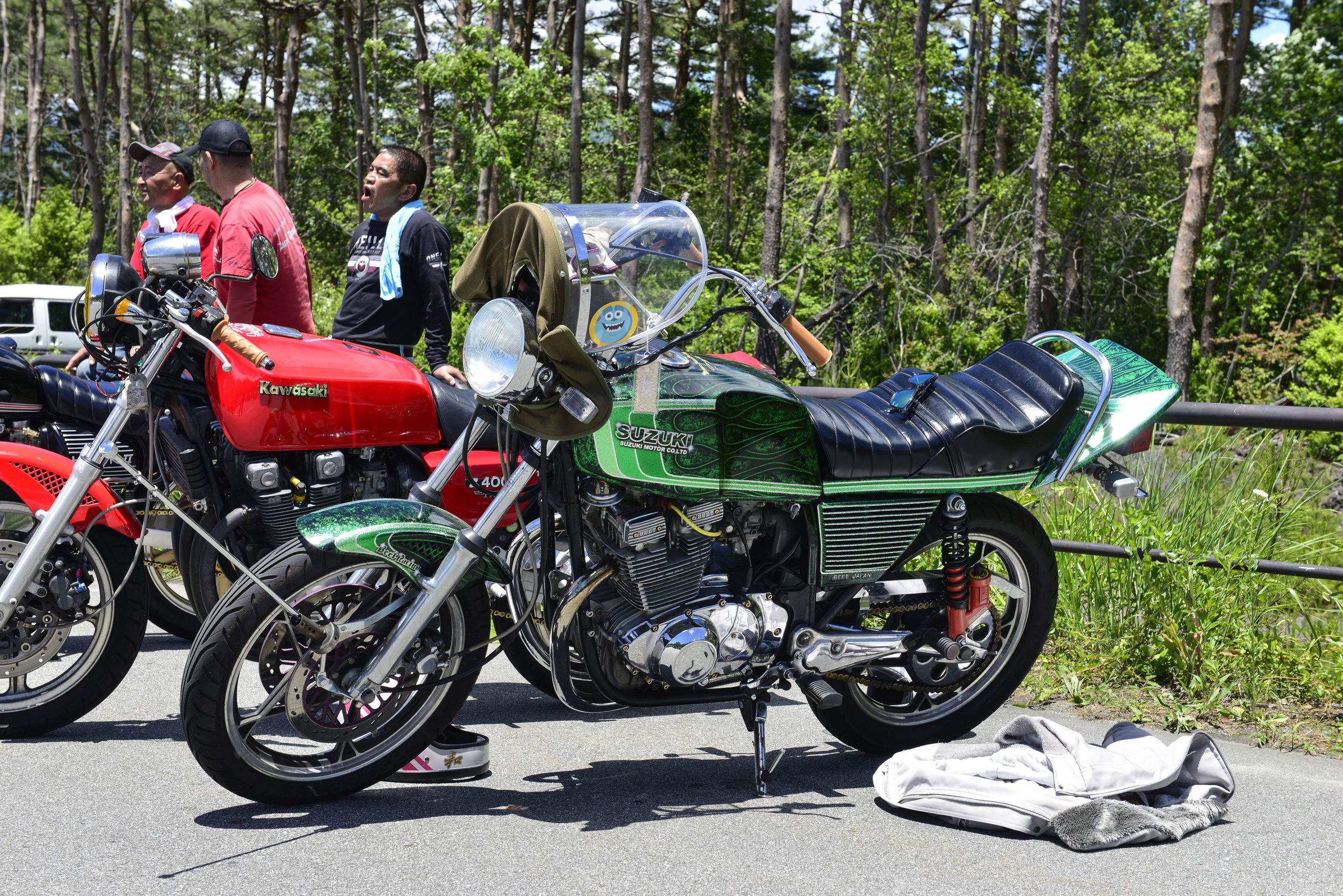 新幹線風防が決まっているSGX400E | ossanauto