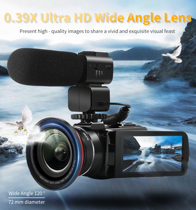 ORDRO HDV-Z20 16X Digital Zoom Video Cameras HD Camcorder