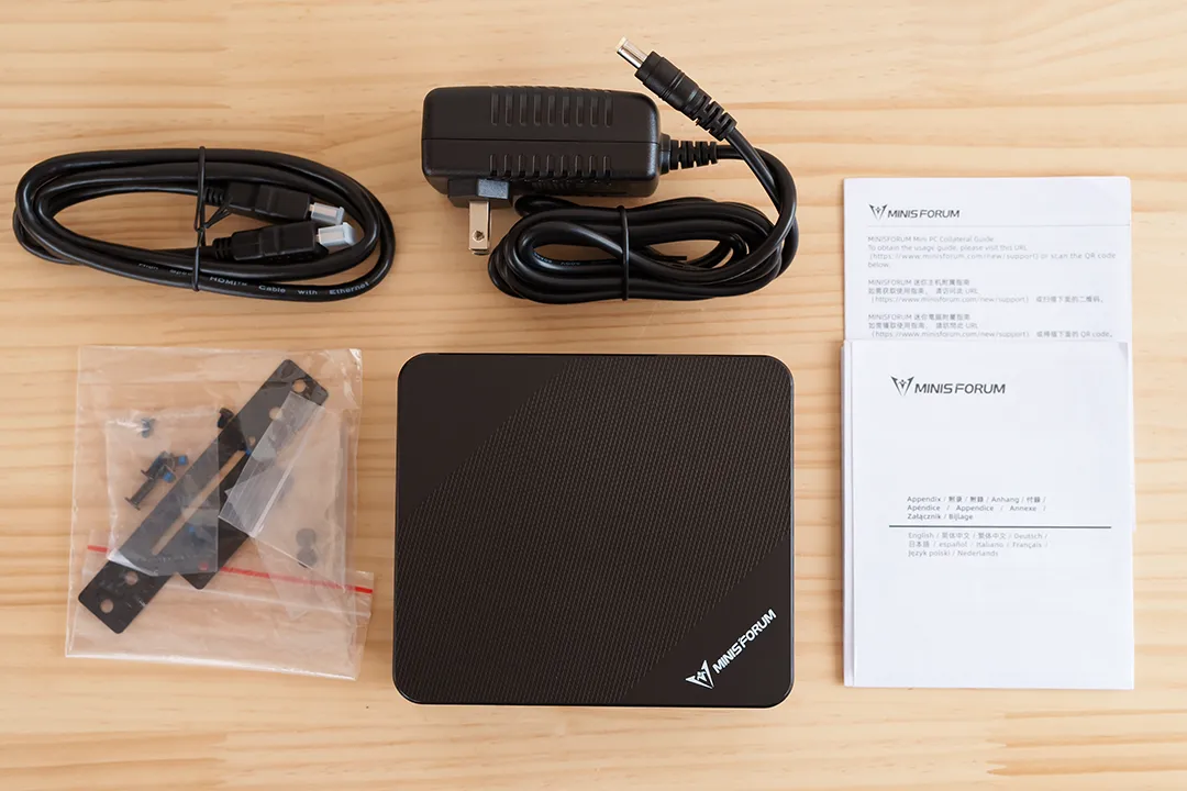Minisforum UN100P レビュー：小さく軽く省電力、それでいて必要十分