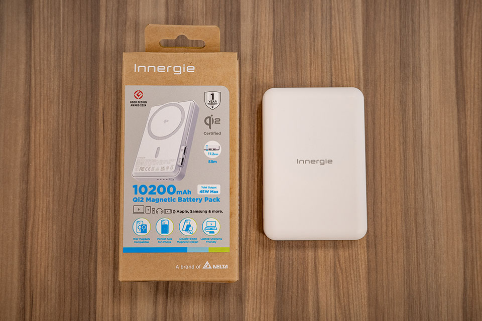 Innergie Qi2 45W」レビュー：Qi2と45W入出力に対応した10,200mAhの