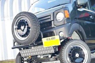 エブリイDA17 フロント牽引フック（SCバンパーガード専用） - ジムニー