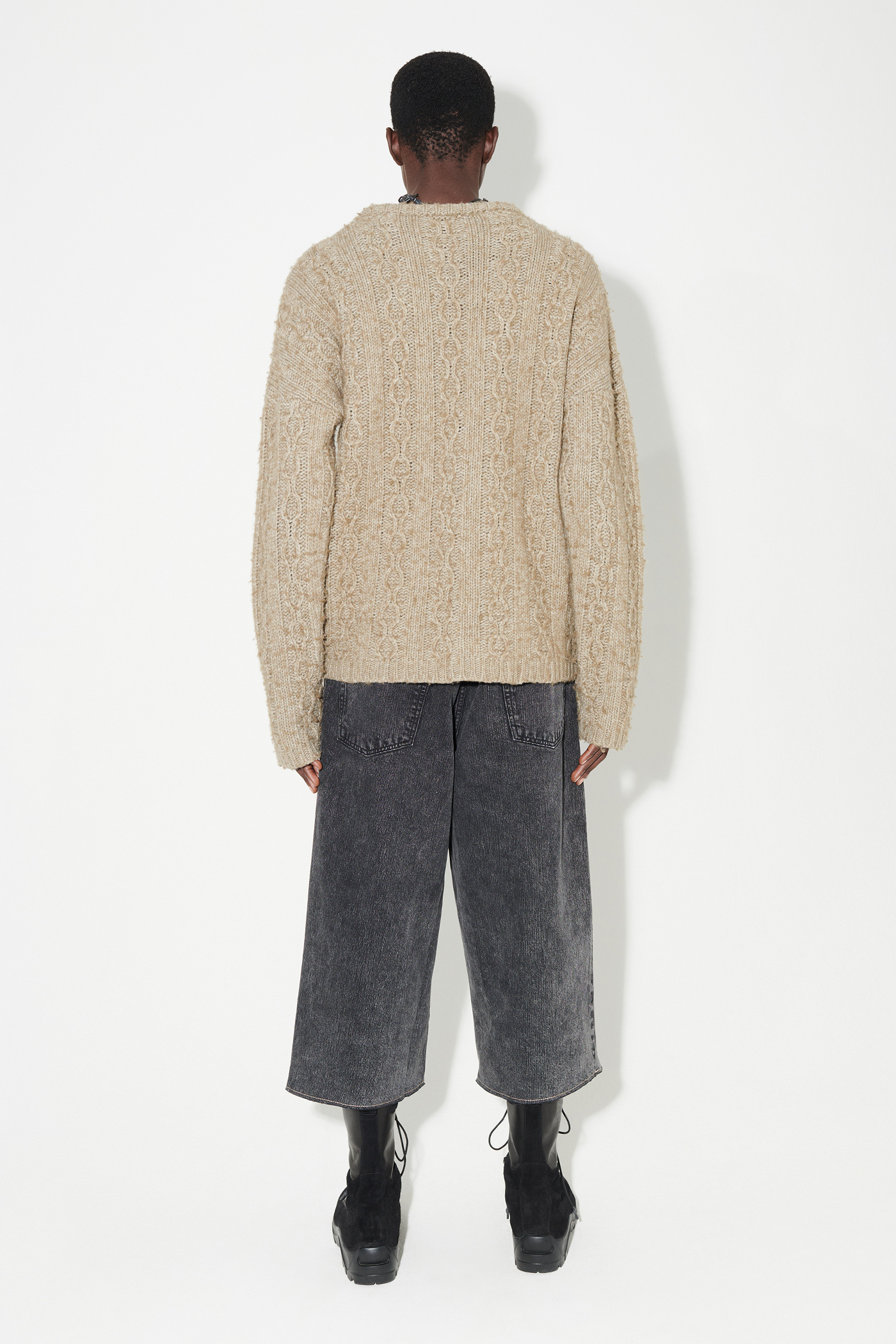 Our Legacy - Funichan Sweater Black Rustic Merino