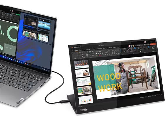 ThinkVision 14 inch Portable Monitor - M14d | 63AAUAR6US | Lenovo US