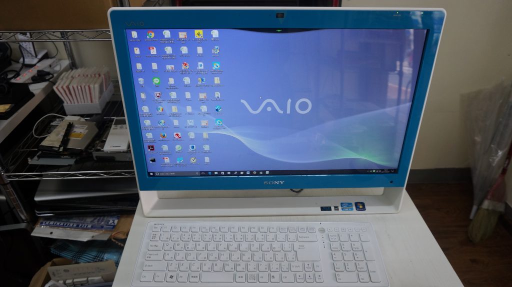 広島パソコン修理広島市 SONY VAIO VPCJ2 動作が遅い SSD換装
