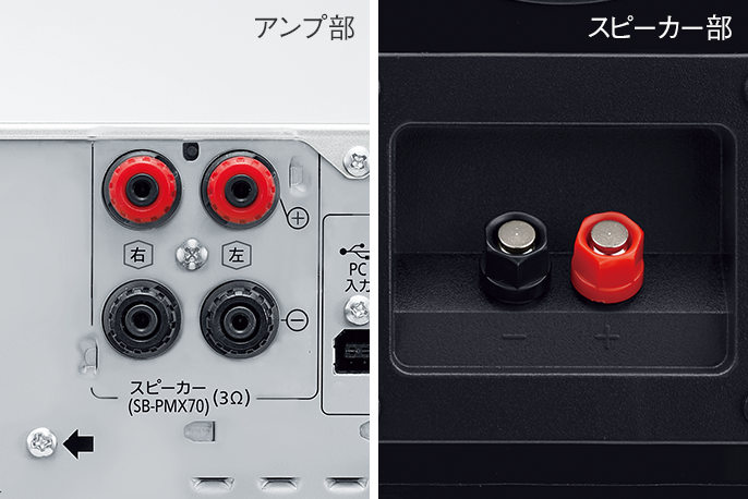 高音質設計| 特長 SC-PMX90 CDステレオシステム | ミニコンポ