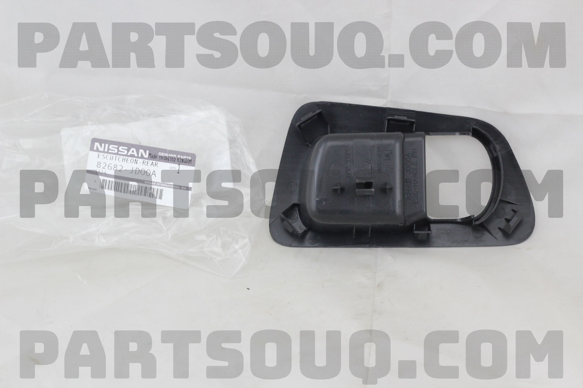 ESCUTCHEON-REAR DOOR INSIDE HANDLE,RH 82682JD00A | Nissan Parts