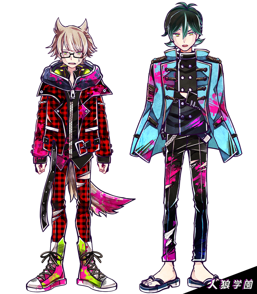 🐺制服衣装デザイン公開①🔪 新作デスゲームイベント 『人狼学園