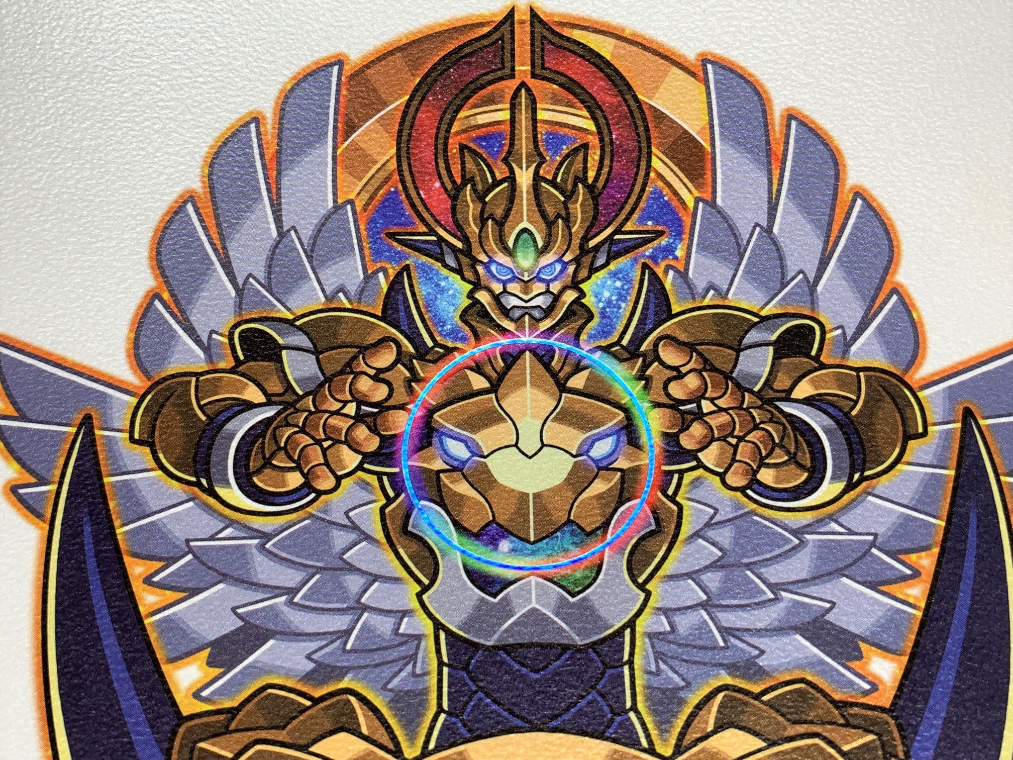 rin。神羅万象チョコ 第二章4弾 魔神マステリオン 金箔 レアver. rin