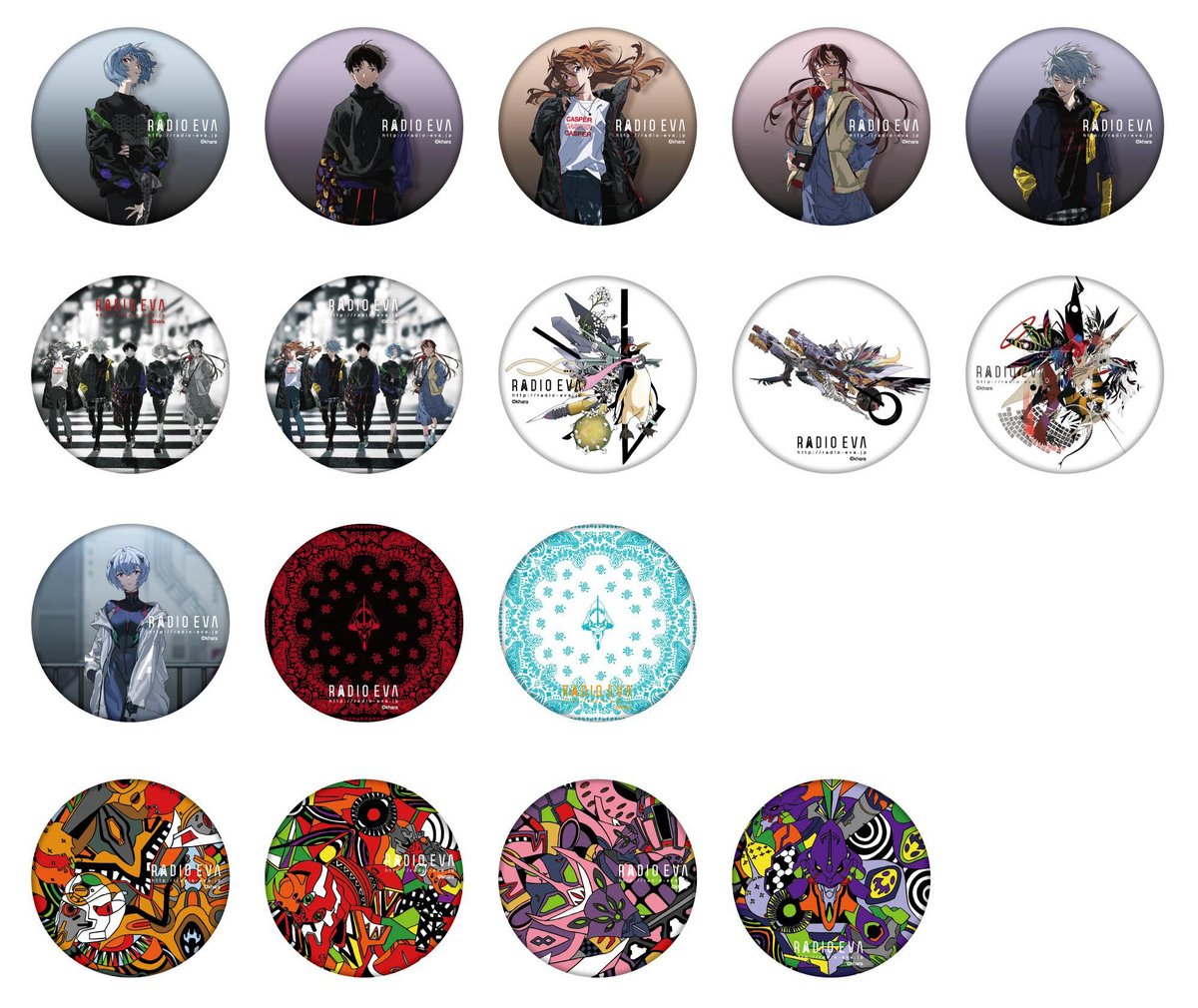 NEW】 RADIO EVA STOREオープン1周年記念イラストや、Millenials 2の