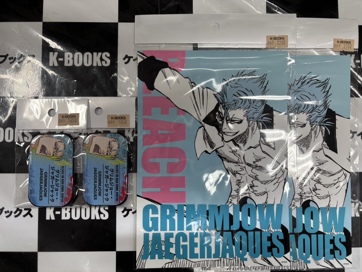 BLEACH グリムジョー ランドマーク缶バッジ 3個セット BLEACH ランド