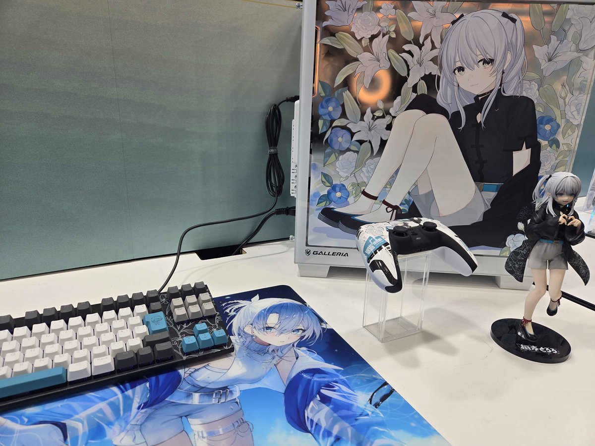 GALLERIA × 猫麦とろろ コラボモデルが展示中です！✨️ 何だこの