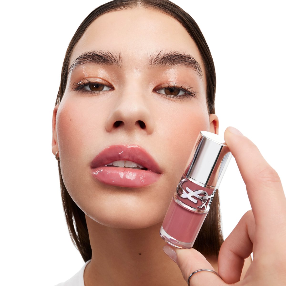 話題の”フレンチモードなミルキーピンク”！ YSL ラブシャイン グロス