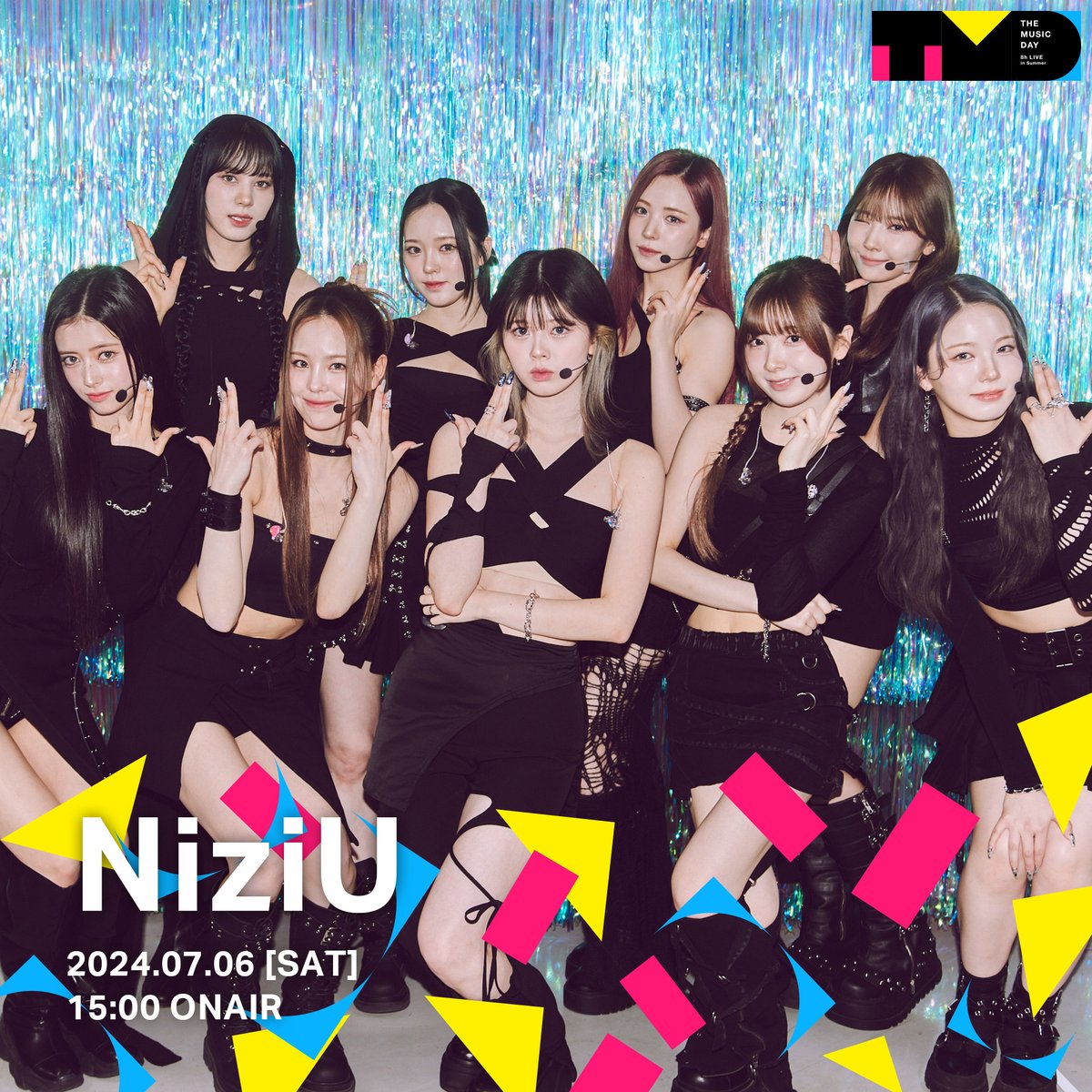 🏆ただいま生放送中！🏆 【NiziU】のバックステージフォトを公開