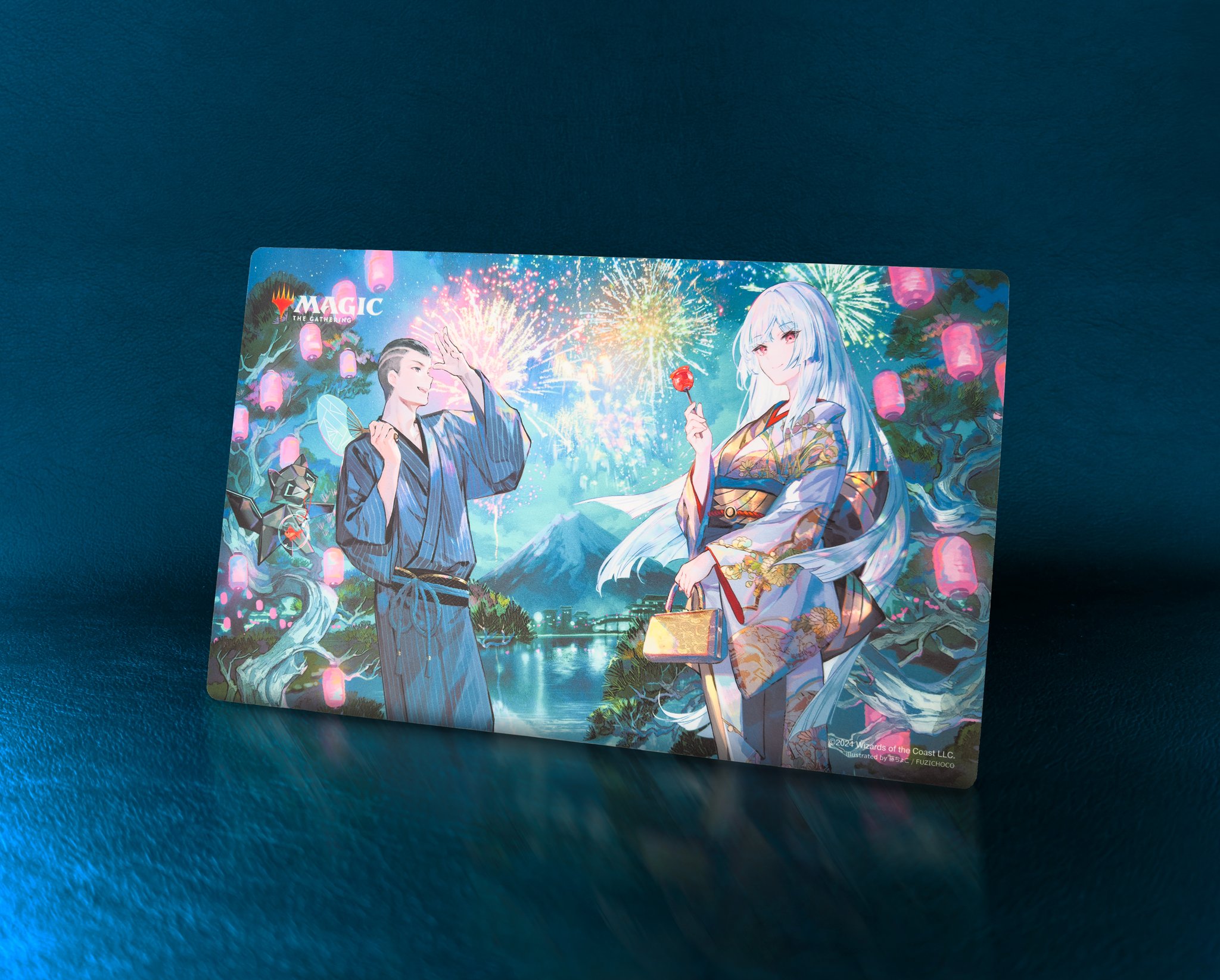 放浪皇のお花見 プレイマット(ナーセットver) ビジュアルボード セット