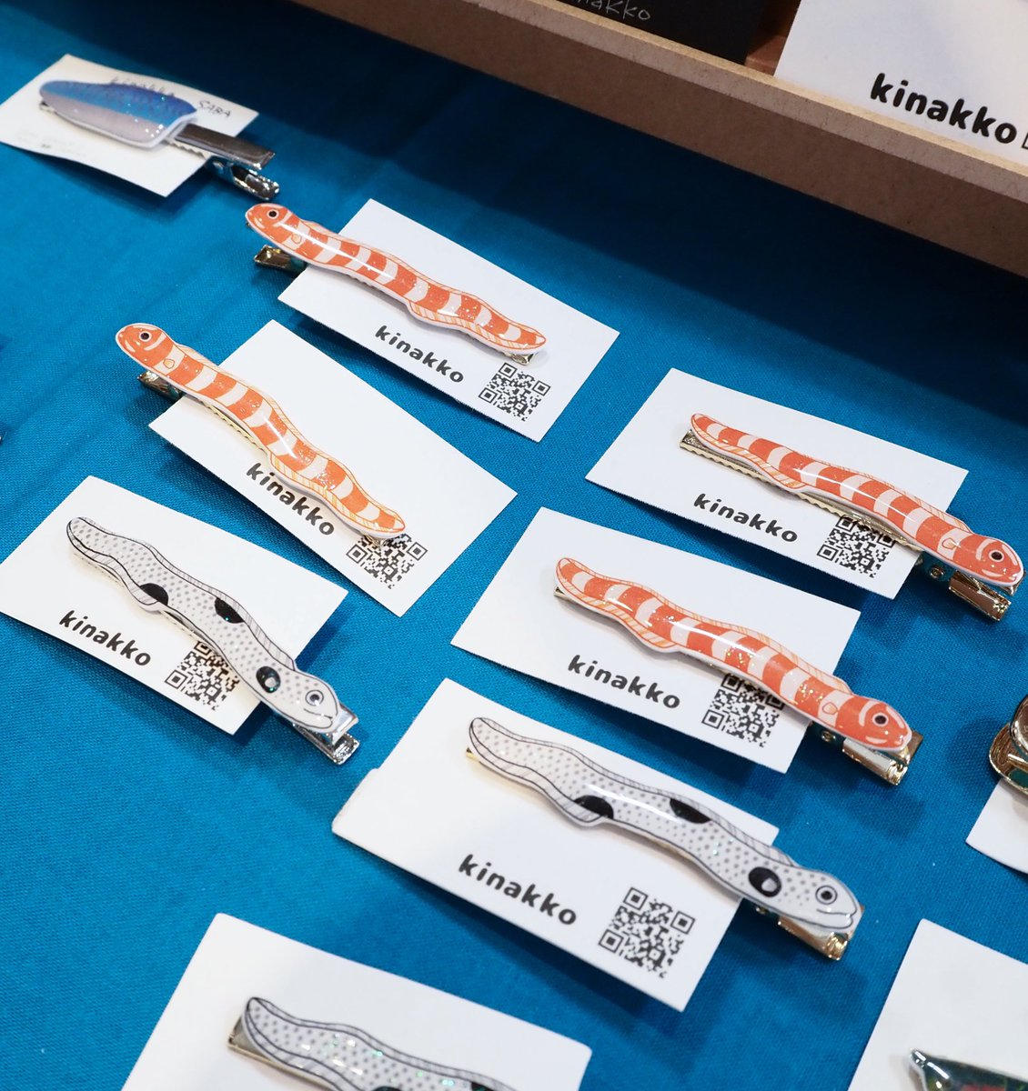 キナッコ(@kinattsuyan)さま ヘアピンにタイピンにワンポイントに