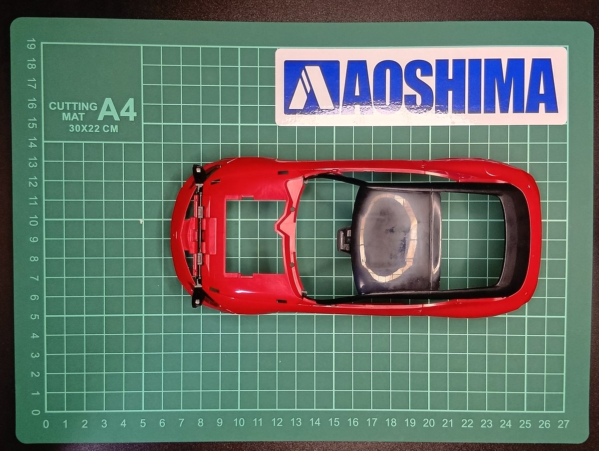 アオシマ #楽プラスナップカー RZ34 フェアレディZ NISMO 2024