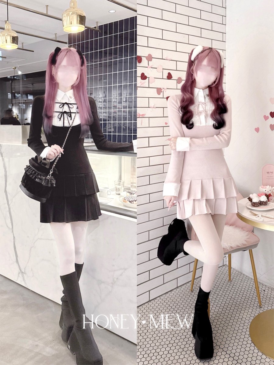 ┈ ♥︎ 𝑪𝒐𝒎𝒊𝒏𝒈 𝑺𝒐𝒐𝒏 ♥︎ ┈ Double Ribbon Blouse Docking