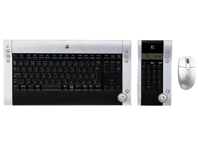 ロジクール、薄型キーボードのセット「diNovo Cordless Desktop」