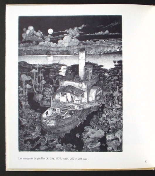 フィリップ・モーリッツの画集「Mohlitz Gravures et Dessins 1963