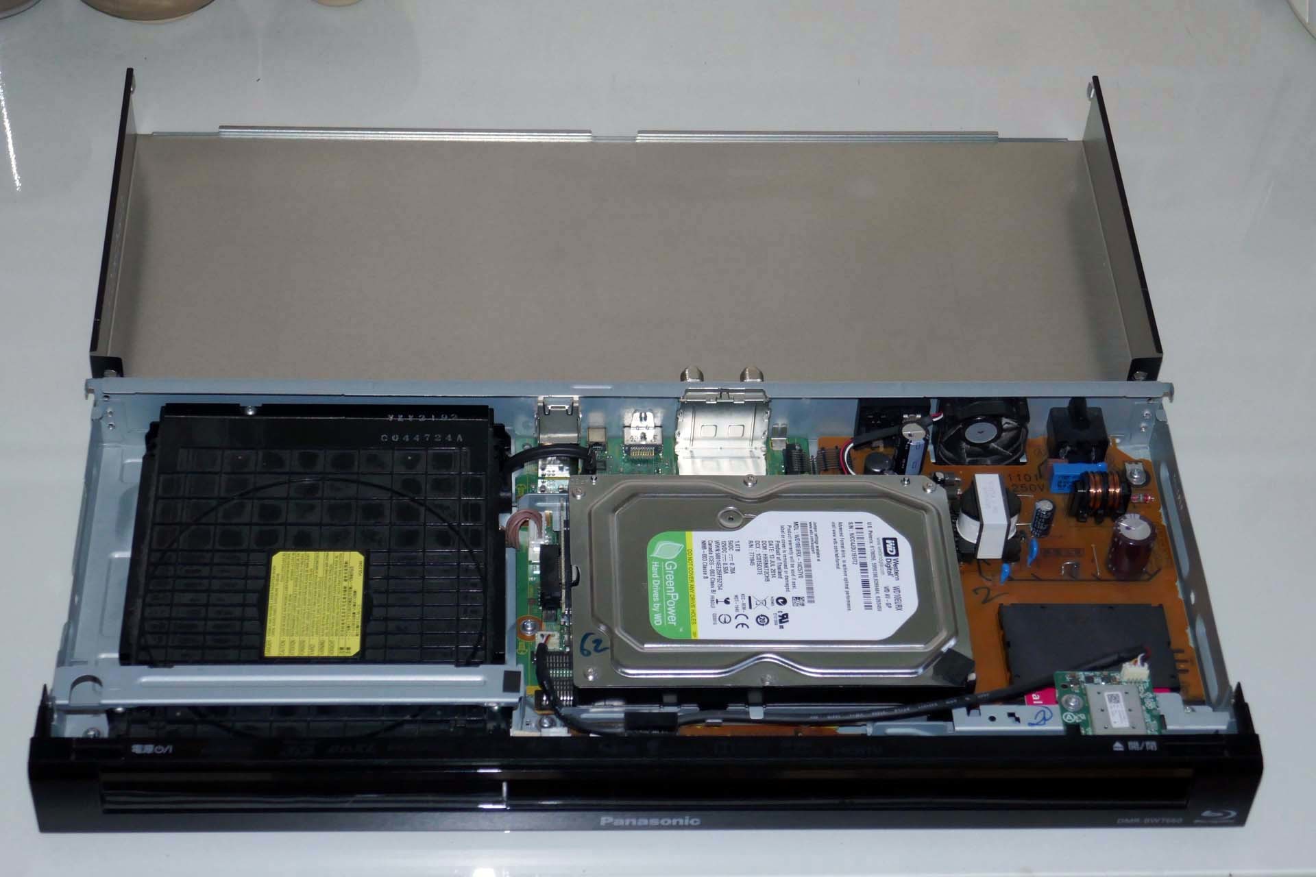 ブルーレイレコーダーの内臓ハードディスクを交換 : 気分にまつわる