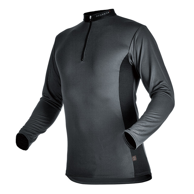 PFANNER ONLINE SHOP / ジップネックシャツ 長袖