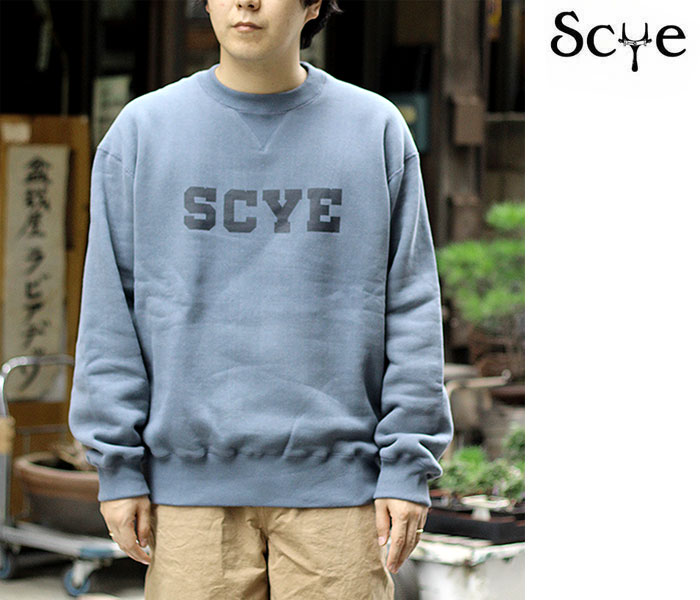 SCYE サイ フリース バック ジャージ― スウェット シャツ Fleece Back