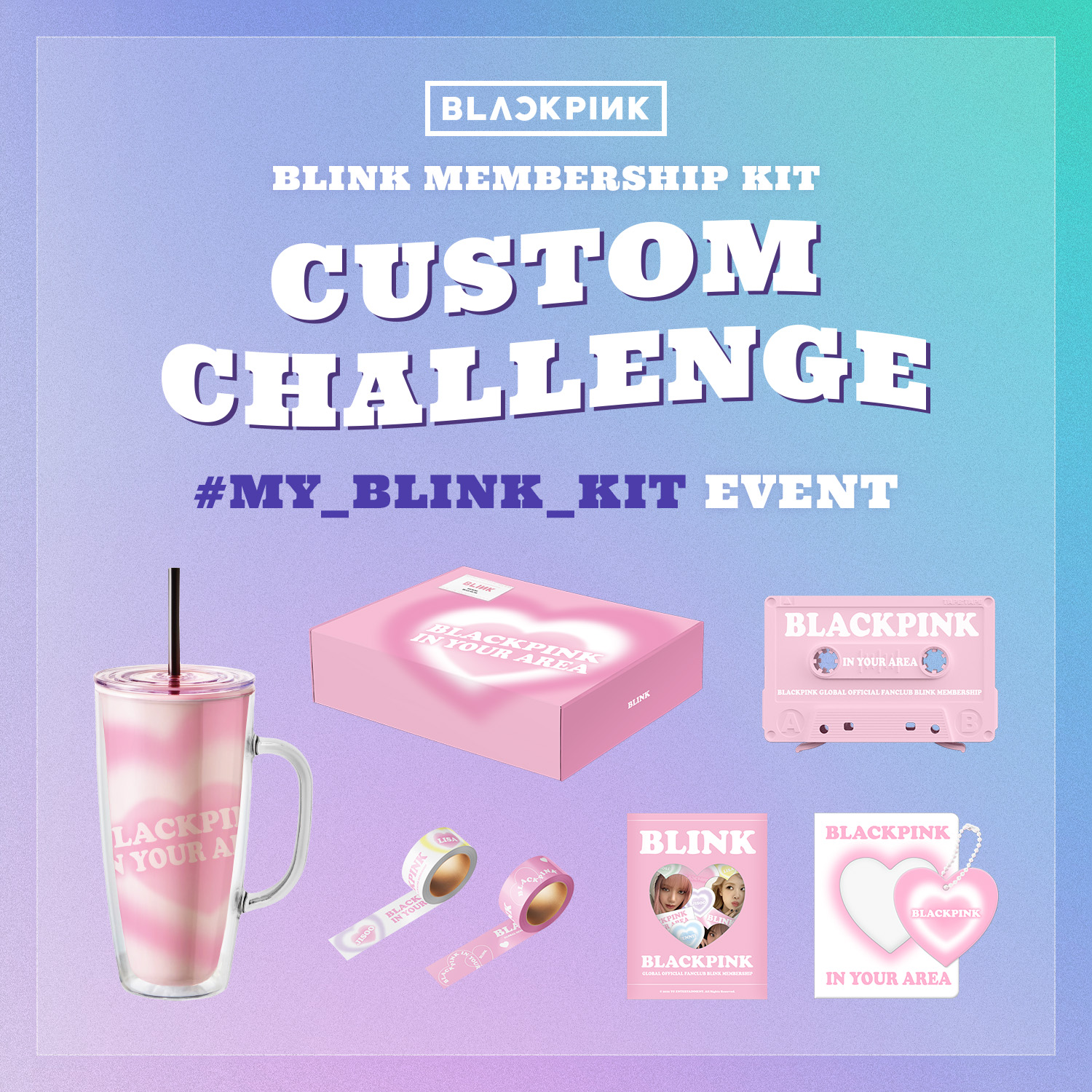 BLACKPINKコミュニティの投稿 - BLINK MEMBERSHIP KIT 🎁 BLINK KIT