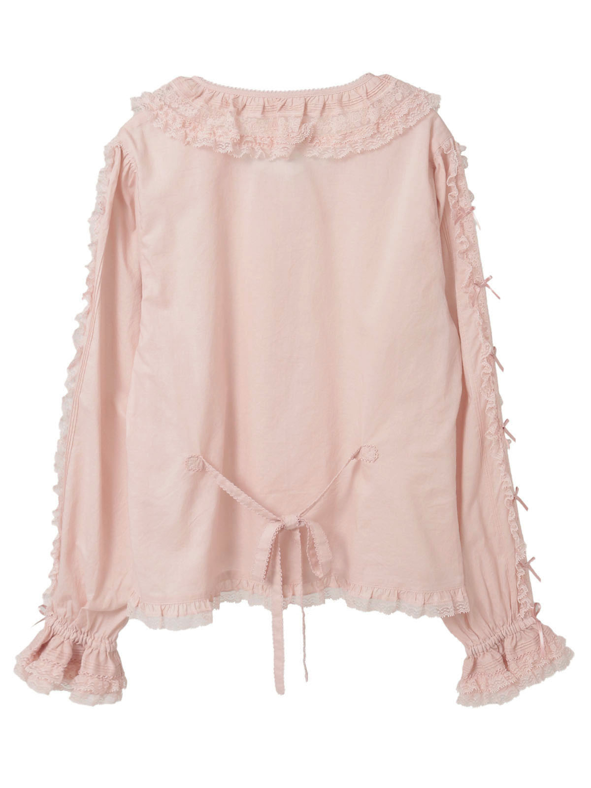 レース＆リボン使いローンブラウス｜ピンクハウスオフィシャル