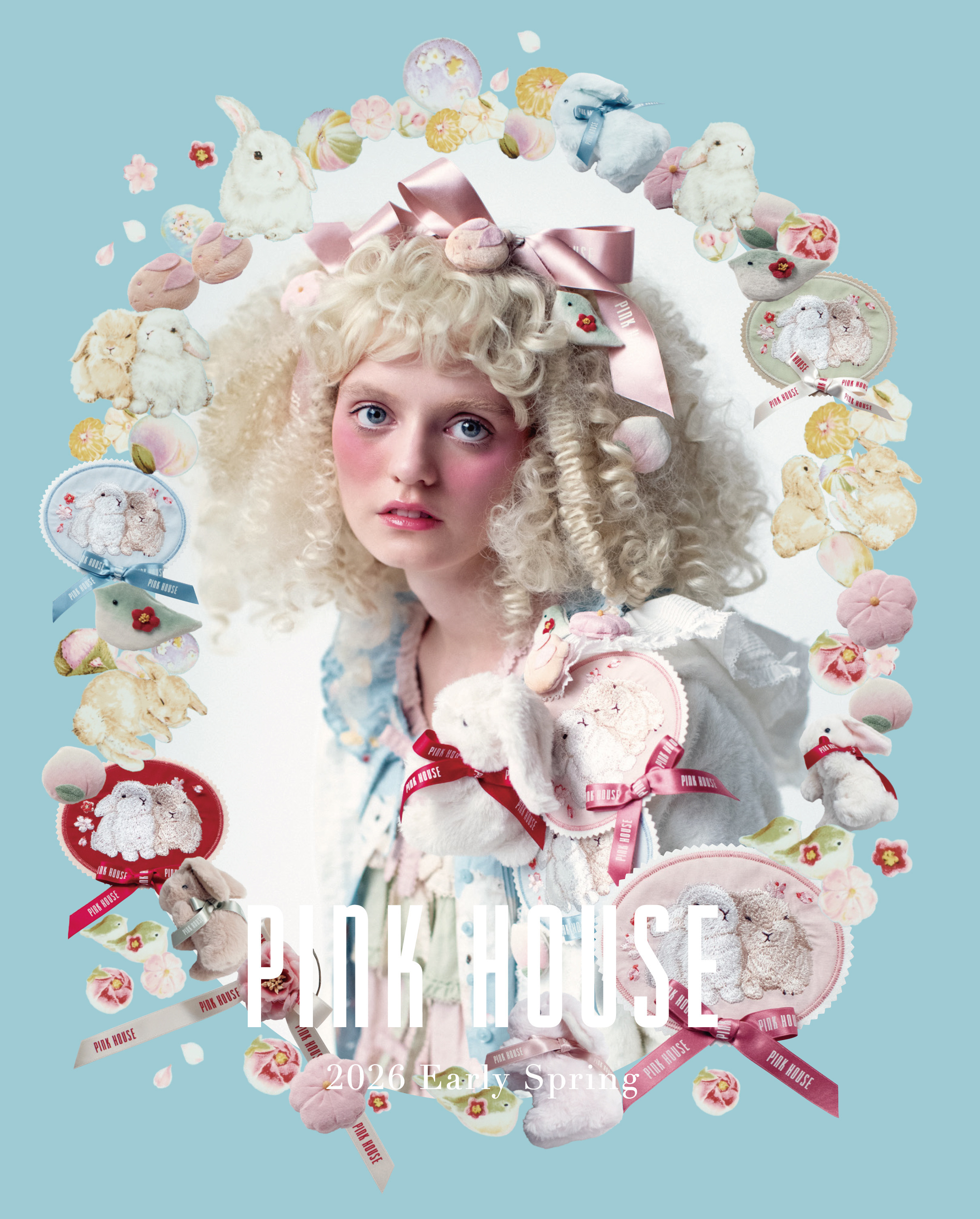 ピンクハウスのPINK HOUSE 2026 Early Springカタログ｜PINK HOUSE