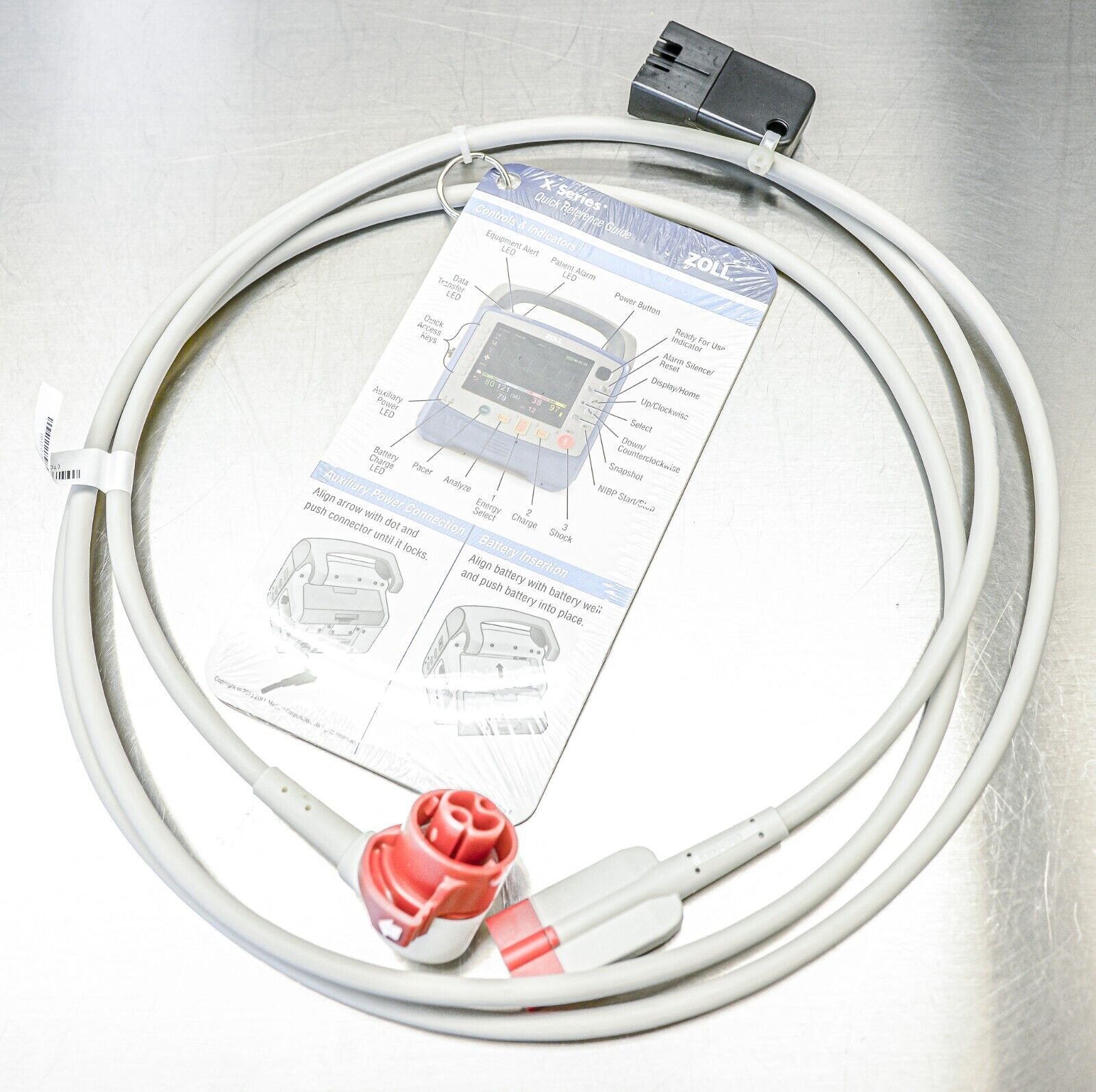 New ZOLL X Series Multifunction Therapy Cable 8300-0783 - Pinnacle