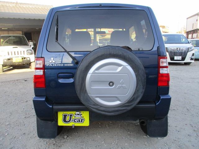 三菱 パジェロミニ VR 車検令和9年8月 修復歴なし 4WDの中古車