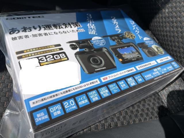 ハスラー ドライブレコーダー コムテック ZDR017 前後ドラレコ スズキ