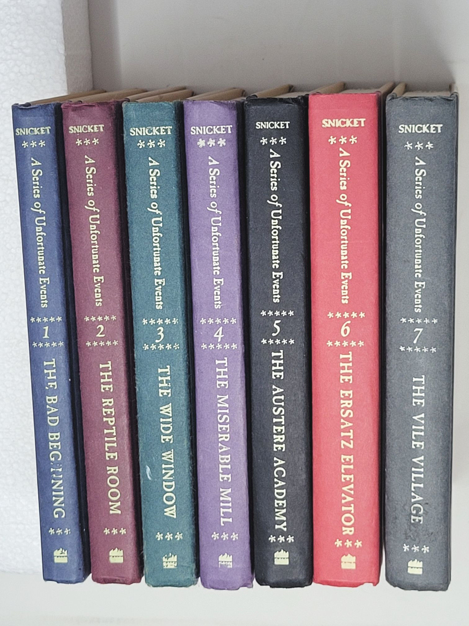A Series of Unfortunate Events Complete Set Books 1-13 by Handler