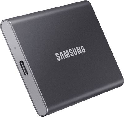 Samsung T7 2TB External USB 3.2 Gen 2 Portable SSD with Hardware