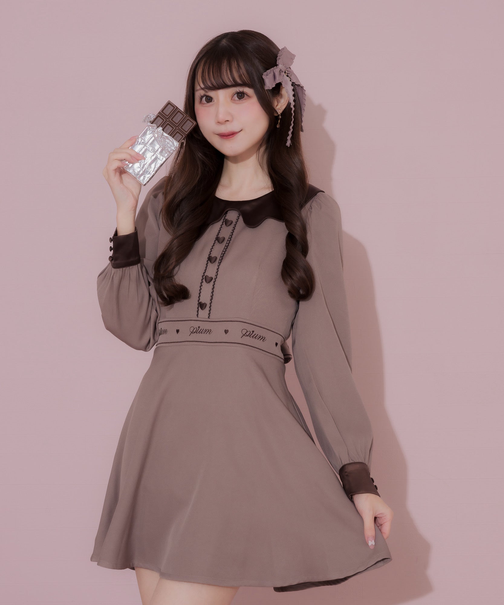 メルティーチョコレートワンピース – pium