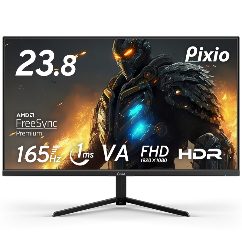 PX243 | 23.8インチ 165Hz FHD VAゲーミングモニター | Pixio