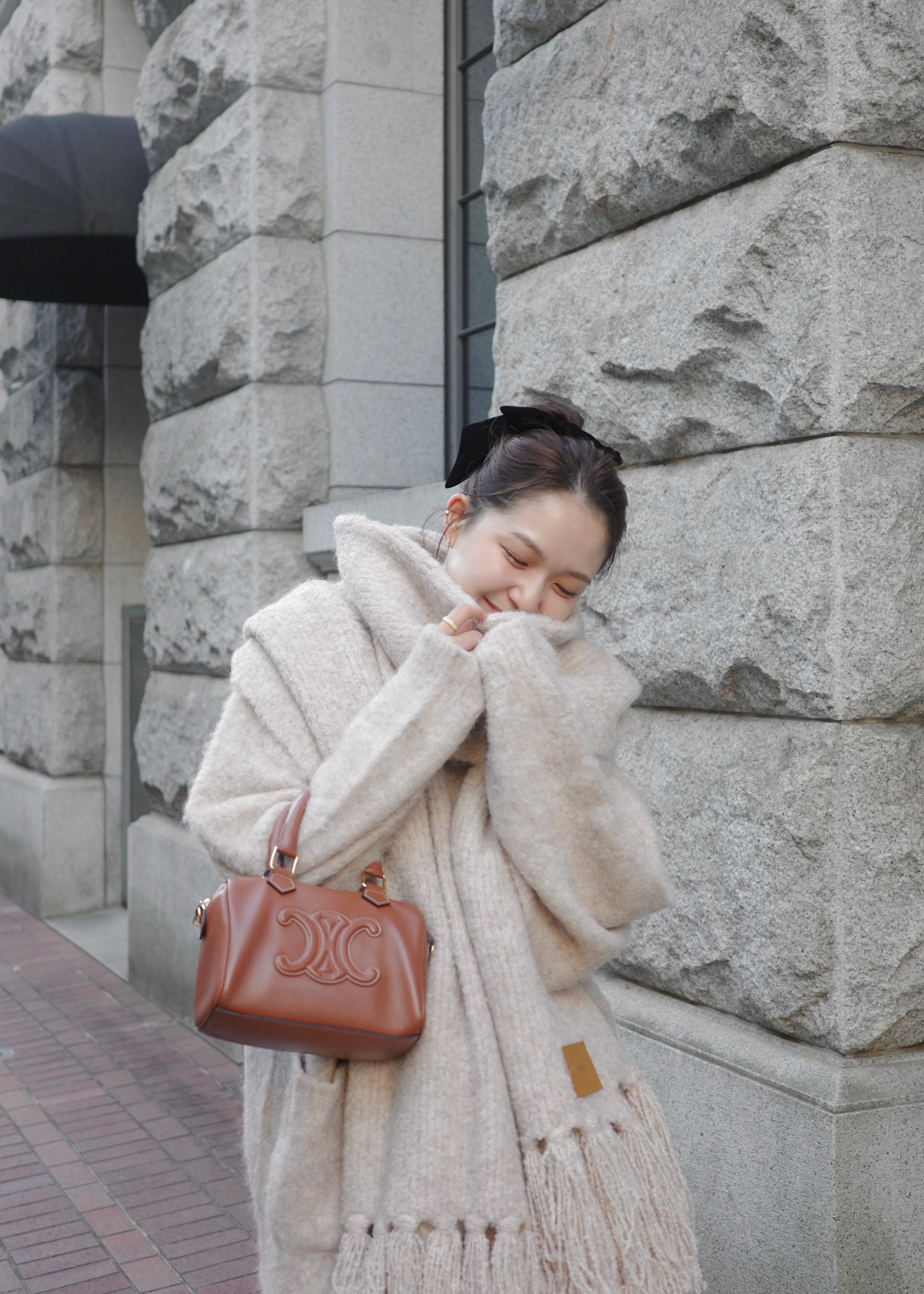 マフラーセットオーバーサイズカーディガン – poláura OFFICIAL ONLINE