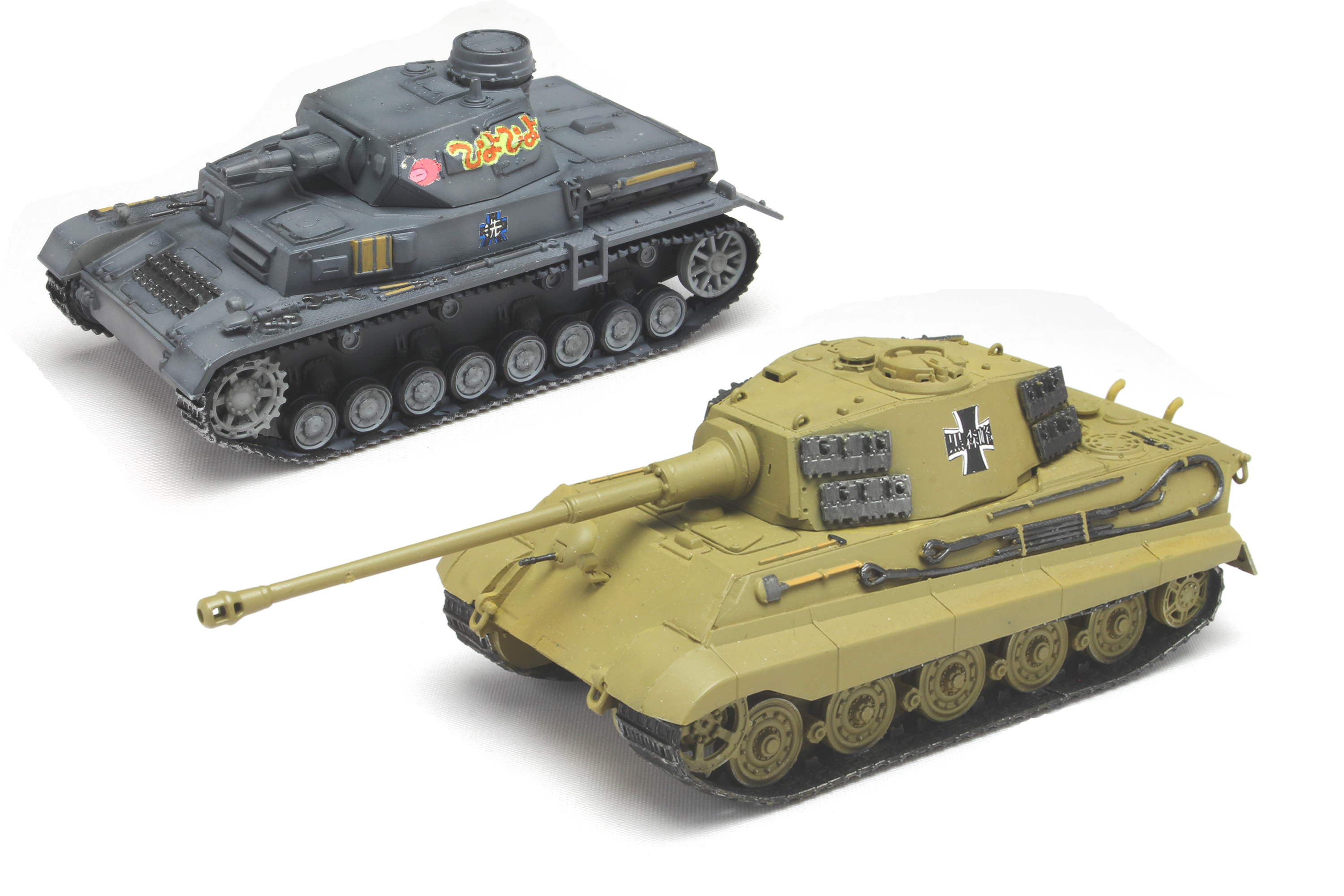 静岡ホビーショー 新製品】手のひらサイズのガルパン戦車!てのコレ新